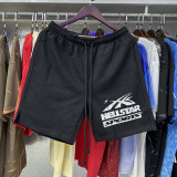 Hell Star Washed Vintage Casual Shorts Summer New European and American Trendy Brand Hip-Hop Shorts for Men and Women