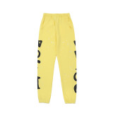 Sp555der spider web print hoodie, European and American trendy brand, large size loose-fitting long pants, hooded sweatshirt set, unisex
