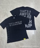 Cross-border American fashion brand THAT'S COUGH street print loose casual couple's T-shirt high quality