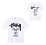 Dropshipping trendy brand short-sleeve T-shirt with dice lettering, basic style, American-style couple's summer outfit