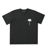 Cross-border foreign trade pa angel European and American trendy brand large logo letter high street unisex couple loose short-sleeve T-shirt ins