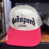 Cross-border European and American trendy brand God&speed skull letter embroidered baseball cap, curved brim cap, unisex outdoor cap