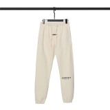 FOG Essentials Zone high-quality American streetwear flocked heat-printed fleece-lined hoodie for men