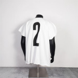 Kanye American high street merchandise collab vest high street ins unisex casual loose short-sleeve T-shirt versatile