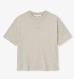 Cross-border American streetwear brand FOG's summer ESSENTIALS letter pattern embossed short-sleeve T-shirt for men and women, featuring high street fashion style.