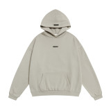 25ss cross-border foreign trade premium version European and American trendy brand flocking FOG sub-line ESSENTIALS men's and women's tops
