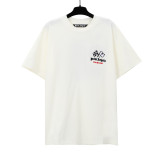 Popular cross-border e-commerce brand Palmt: New summer short-sleeve T-shirt with round neck, letter print, unisex, loose fit, European and American style