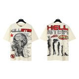 25ss cross-border American fashion brand Hellstar high street loose street casual pure cotton short-sleeve T-shirt unisex