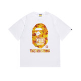 Japanese trendy brand Ape Kikai Maneki Neko short-sleeve shirt for men and women, teenagers, street and campus fashion, youthful trend