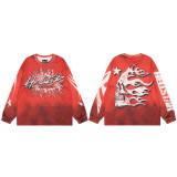HELLSTAR Mesh Patchwork Long Sleeve Hell Star Base Shirt