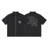 25ss Summer MIXED EMOTION trendy street style waffle embroidered rhinestone casual shorts unisex set