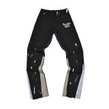 25ss European and American trendy brand GALLERY DEPT hand-painted splatter ink graffiti print patchwork pure cotton sweatpants casual trousers