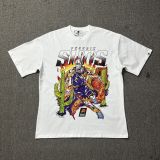 American fashion brand WARREN-LOTAS skull demon grim reaper street style printed short-sleeve casual T-shirt for men and women couples
