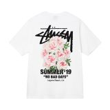 New high-quality Stussy short-sleeve T-shirt for foreign trade, 270g heavyweight, high quality, unisex
