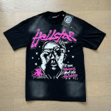 Summer new American-style trendy brand Hell Star unisex couple's large size loose pullover short-sleeve T-shirt