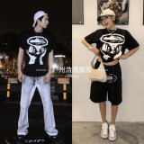 Cross-border wholesale Corteizz short-sleeve American streetwear brand high street European and American style hip-hop casual men's T-shirt
