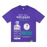 Cross-border American fashion T-shirt, high street COUGH SYRUP, casual loose-fitting American-style foreign trade short-sleeve, unisex