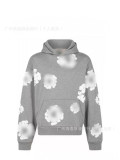 25ss cross-border foreign trade high-end DT Kapok heavyweight foam high street loose hoodie unisex sweatshirt set