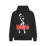 25ss cross-border foreign trade Sp555der American-style trendy brand foam letter full rhinestone hoodie sweatshirt and pants for men and women