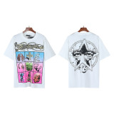 25ss cross-border American fashion brand Hellstar high street loose street casual pure cotton short-sleeve T-shirt unisex