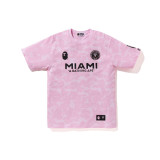 BAPE X Miami International MIAMI co-branded camouflage unisex short-sleeve sports T-shirt trendy brand