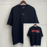 Niche cross-border trendy brand Thug Club's three-swords-and-moon print summer new casual loose fit style is popular among both men and women.