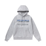 Trapstar's new rainbow gradient letter tiger head embroidery unisex hooded sports sweatshirt and jogger pants set