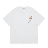 Cross-border summer new trendy Casablanca short-sleeve letter logo printed unisex T-shirt