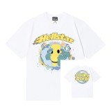 American-style super popular niche trendy brand summer Hell Star full-print graffiti short-sleeve loose-fit unisex T-shirt