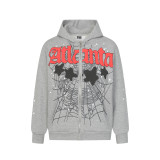 25ss cross-border foreign trade Sp555der American-style trendy brand foam letter full rhinestone hoodie sweatshirt and pants for men and women