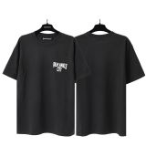 Foreign trade cross-border wholesale pa angel trendy brand coconut tree flame letter logo graffiti paint short-sleeve T-shirt for men and women