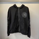 Cross-border foreign trade MIXED EMOTION American style trendy brand high street rhinestone loose hoodie sweatshirt unisex set