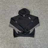 Light luxury style men's long-sleeved pants, casual, fashionable, simple, trendy hoodie, cargo pants, wide-leg men's clothing