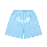 Summer new model Sp555der European and American trendy brand high street spider letter loose sports shorts for men and women