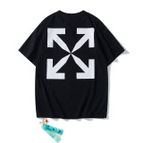 25ss cross-border trade off ow Monet oil painting arrow T-shirt unisex loose-fitting couple's short-sleeve trendy shirt