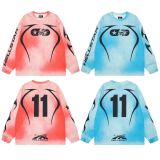 HELLSTAR Mesh Patchwork Long Sleeve Hell Star Base Shirt