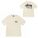 Dropshipping trendy brand short-sleeve T-shirt with dice lettering, basic style, American-style couple's summer outfit