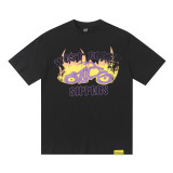 Cross-border American fashion T-shirt, high street COUGH SYRUP, casual loose-fitting American-style foreign trade short-sleeve, unisex