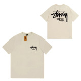 Dropshipping trendy brand short-sleeve T-shirt, high-quality seamless tubular fabric, unisex, foreign trade cross-border summer