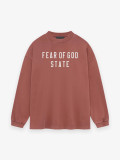 FOG ICON New Autumn/Winter Trendy Brand Fleece-Lined Letter Print Crew Neck Sweatshirt Unisex Versatile Hoodie