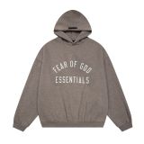 24 New Model FOG ICON High Street Autumn/Winter Fleece Hoodie for Men and Women, American Style Trendy Casual Heavyweight Hooded Sweatshirt