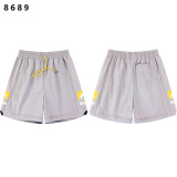 Cross-border foreign trade American trendy brand RHUDE 3M reflective letter print casual sports shorts for men and women