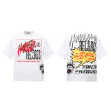 Cross-border Hellstar European and American style street fashion brand loose-fitting T-shirt