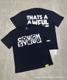 Cross-border American fashion brand THAT'S COUGH street print loose casual couple's T-shirt high quality