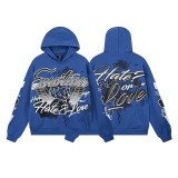 American trendy brand M IXED EMOTION hoodie sweatshirt windbreaker zip-up jacket in stock