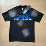 25ss Summer New American Style Trendy Brand Hell Star Unisex Couple's Oversized Loose Pullover Short Sleeve T-Shirt Tee
