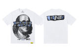 Cross-border American fashion brand THAT'S COUGH street print loose casual couple's T-shirt high quality