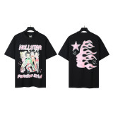 25ss cross-border American fashion brand Hellstar high street loose street casual pure cotton short-sleeve T-shirt unisex