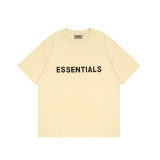 ss FOG ESSENTIALS American fashion brand loose high street embossed casual short-sleeve T-shirt for both men and women