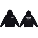 New autumn and winter G D letter logo printed fleece-lined casual loose-fitting hooded sweatshirt for both men and women